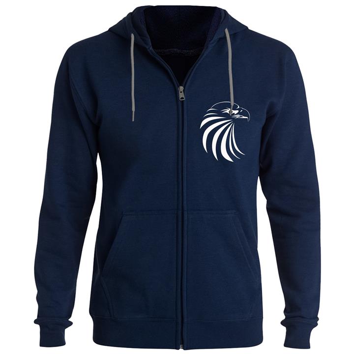 سویشرت مردانه طرح عقاب کد F196 رنگ سرمه ای